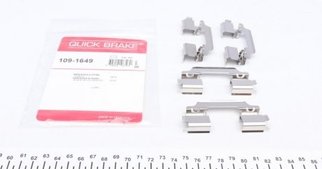 Пружинки передних колодок QUICK BRAKE 109-1649