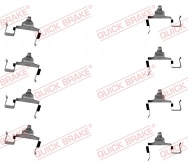 Монтажний набір гальмівної колодки QUICK BRAKE 1091697