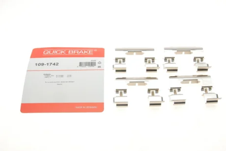 Монтажный набор тормозной колодки QUICK BRAKE 1091742