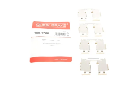 Монтажний набір гальмівної колодки QUICK BRAKE 1091760