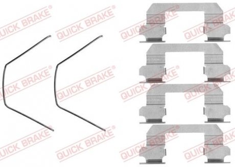 Ремкомплект гальмівних колодок QUICK BRAKE 1091789