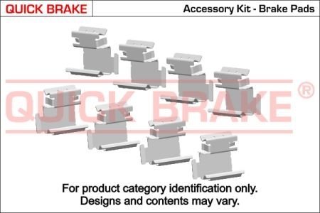 Гальмівні аксесуари QUICK BRAKE 109-1823