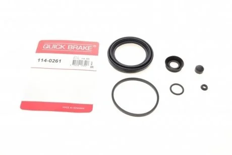 Ремкомплект гальмівного супорта задн Лів/Прав (діаметр поршня: 60) NISSAN INTERSTAR, NV400, OPEL MOVANO B, RENAULT MASTER III 2.3D 02.10- QUICK BRAKE 114-0261