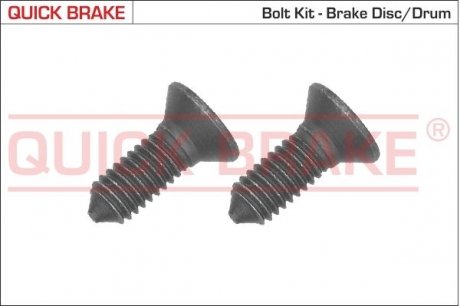 Болт, диск тормозного механизма QUICK BRAKE 11667K