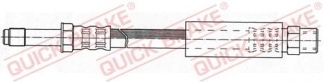 Шланг тормозной QUICK BRAKE 32327