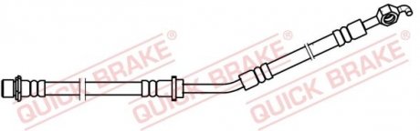 PRZEWOD HAMULC ELAST QUICK BRAKE 50750