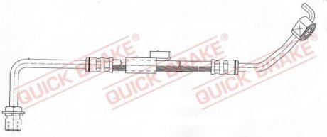 Гальмівний шланг QUICK BRAKE 50.946 (фото 1)