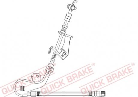 PRZEWУD HAM./TYЈ/ QUICK BRAKE 58875X (фото 1)