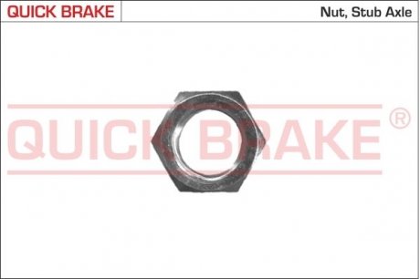 Гайка ступиці колеса QUICK BRAKE 9805