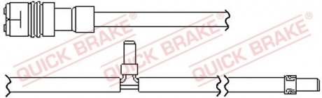 Гальмівні аксесуари QUICK BRAKE WS0349A