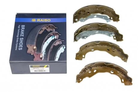 Колодки гальмівні бар. зад. Clio II 98- Raiso RB1075