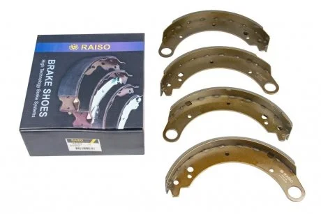 Колодки гальмівні бар. зад. ГАЗ 2410/3110 85- Raiso RB2435