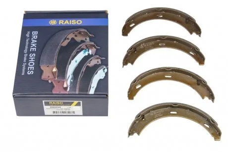 Колодки гальмівні бар. зад. MB C-Class (W202)/E-Class (W124/W210)/S-Class (W140) 88- Raiso RB8208