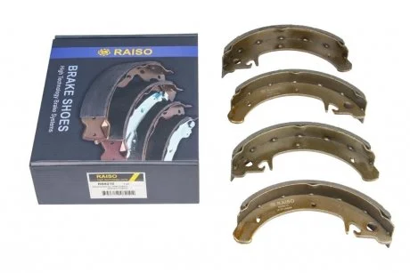 Колодки гальмівні бар. зад. ВАЗ 2108-2112/2113-2115/21099/Priora (2170/2171/2172) 85- Raiso RB8210