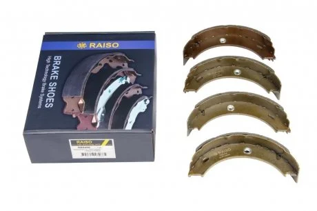 Колодки гальмівні бар. зад. Sprinter/LT (спарка) 96-06 Raiso RB8466
