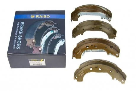 Колодки гальмівні бар. зад. Transit Connect 02- Raiso RB8471