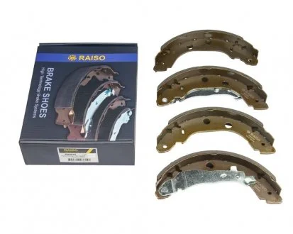 Колодки гальмівні бар. зад. Kangoo 97- Raiso RB8655