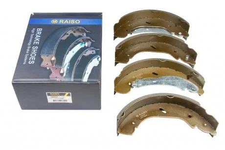 Колодки гальмівні бар. зад. Transit (RWD) 00- Raiso RB8690