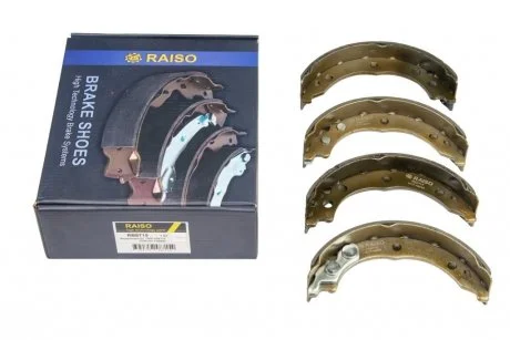 Колодки гальмівні бар. зад. Jumper/Ducato/Boxer 94- Raiso RB8715