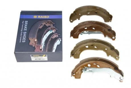 Колодки гальмівні бар. зад. Doblo 01-10 Raiso RB8738