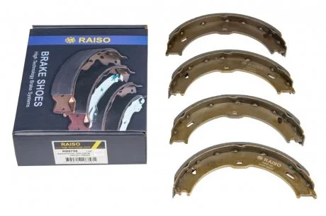 Колодки гальмівні бар. зад. Sprinter/Crafter 06- Raiso RB8758