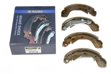Колодки гальмівні бар. зад. Aveo/Kalos/Spark 03-21 Raiso RB8760