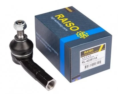 Фото наконечник тяги рульової (L) Volkswagen Polo/Caddy/SEAT Ibiza II/Cordoba 95-04 Raiso RL422811A Наконечник тяги рульової (L) Volkswagen Polo/Caddy/SEAT Ibiza II/Cordoba 95-04 Raiso RL422811A