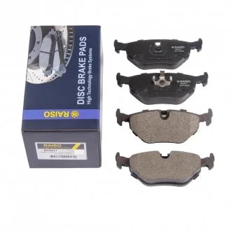 Колодки гальмівні диск. зад. BMW 3 (E30/E36/E46)/ 5 (E34) 90-98 Raiso RP0917