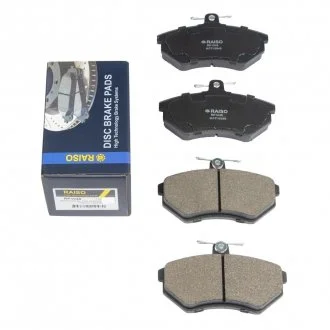 Колодки гальмівні диск. перед. Golf 86-02/Passat B2/B3/B4 85-97 Raiso RP1048