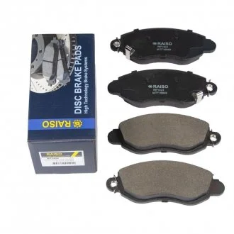 Фото колодки гальмівні диск. перед. Transit (V184) (RWD) 00-06 Raiso RP1424 Колодки гальмівні диск. перед. Transit (V184) (RWD) 00-06 Raiso RP1424