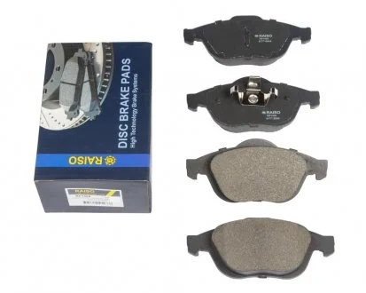 Колодки гальмівні диск. перед. Laguna II 01- Raiso RP1468