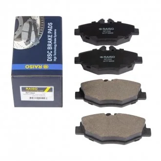 Колодки гальмівні диск. перед. MB E-Class (W211) 02-09 Raiso RP1542