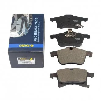 Колодки гальмівні диск. перед. Combo 01- Raiso RP1562