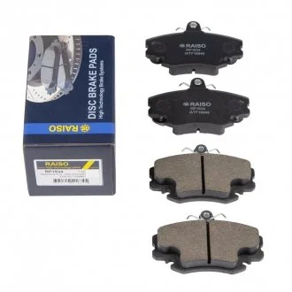 Фото колодки гальмівні диск. перед. Logan/Sandero/Clio II 98-12 Raiso RP1634 Колодки гальмівні диск. перед. Logan/Sandero/Clio II 98-12 Raiso RP1634