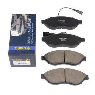 Колодки гальмівні диск. перед. Jumper/Ducato/Boxer (з датчиками) 06- Raiso RP1681