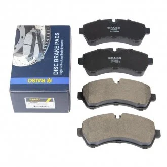 Колодки гальмівні диск. перед. Sprinter/Crafter (спарка) 06- Raiso RP1696