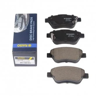 Колодки гальмівні диск. перед. Doblo 01-/Corsa D 06- Raiso RP1700