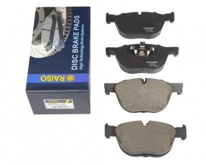 Колодки гальмівні диск. перед. BMW X5/X6 07- Raiso RP1726