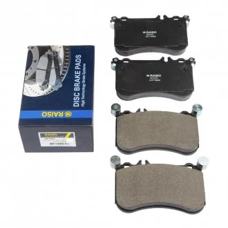 Колодки гальмівні диск. перед. MB S-Class (C216/W216)/E-Class (W212/S212) 11- Raiso RP1972