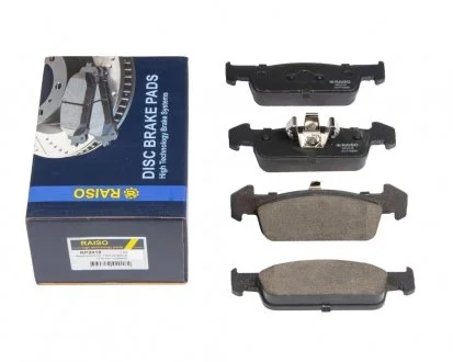 Колодки гальмівні диск. перед. Logan II/Sandero II 12- Raiso RP2018