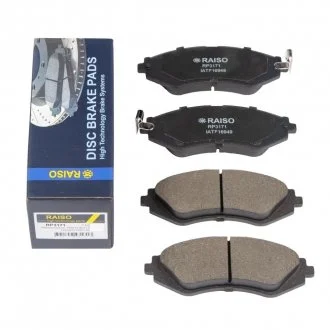 Колодки гальмівні диск. перед. Astra/Lacetti/Lanos/Nubira 97- Raiso RP3171