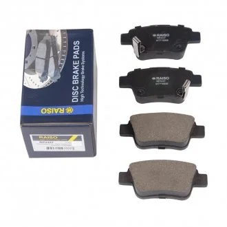 Колодки гальмівні диск. зад. Toyota Avensis 00-08 Raiso RP3337