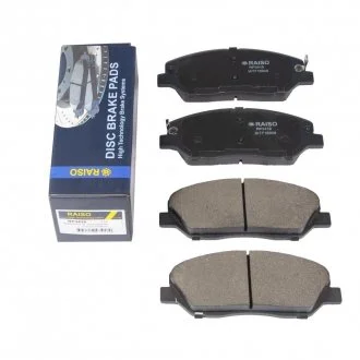 Колодки гальмівні диск. перед. Santa Fe 06- Raiso RP3418