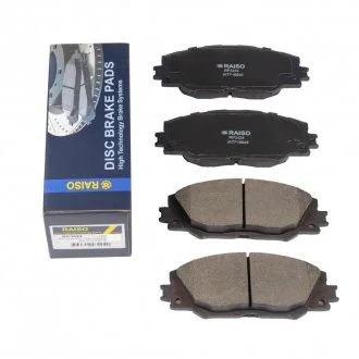 Фото колодки гальмівні диск. перед. Toyota RAV4/Prius 05- Raiso RP3424 Колодки гальмівні диск. перед. Toyota RAV4/Prius 05- Raiso RP3424