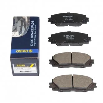 Колодки гальмівні диск. перед. Prius 08- Raiso RP4173