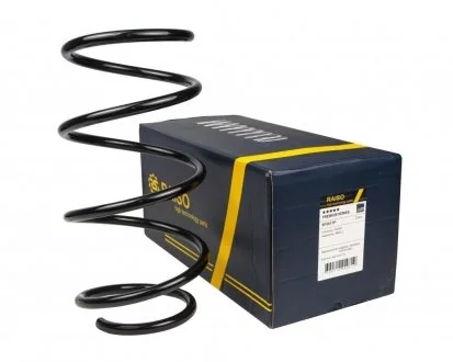 Фото пружина передня BMW 3 (E46) 98-05 (340*12.8*170) Raiso SF081TP Пружина передня BMW 3 (E46) 98-05 (340*12.8*170) Raiso SF081TP