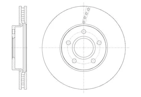 Тормозной диск REMSA 6158810