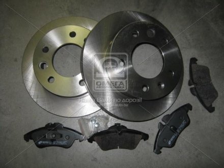 Комплект тормозов, дисковый тормозной механизм REMSA 857801