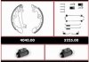 Комплект тормозов, барабанный тормозной механизм SPK304002 REMSA