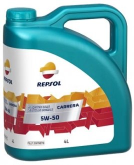 Масло моторное Carrera 5W-50 (4 л) Repsol Rp050h54